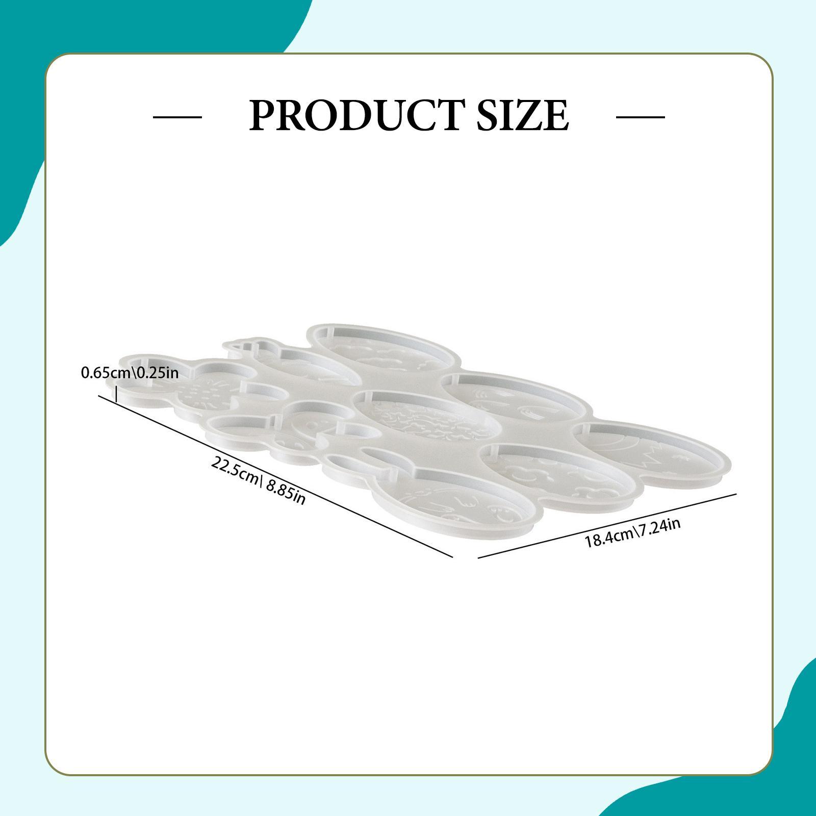 Candle Making Accessories - Easter Silicone Mould for Gypsum Plaster