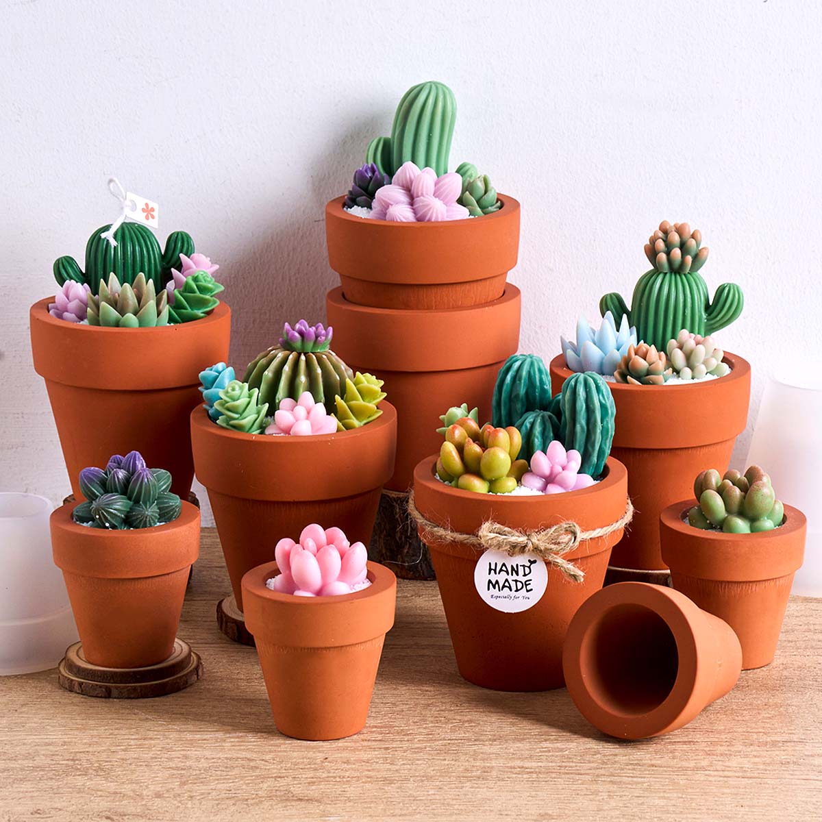 Candle Making Jug - Round Terracotta Pot Silicone Mold DIY