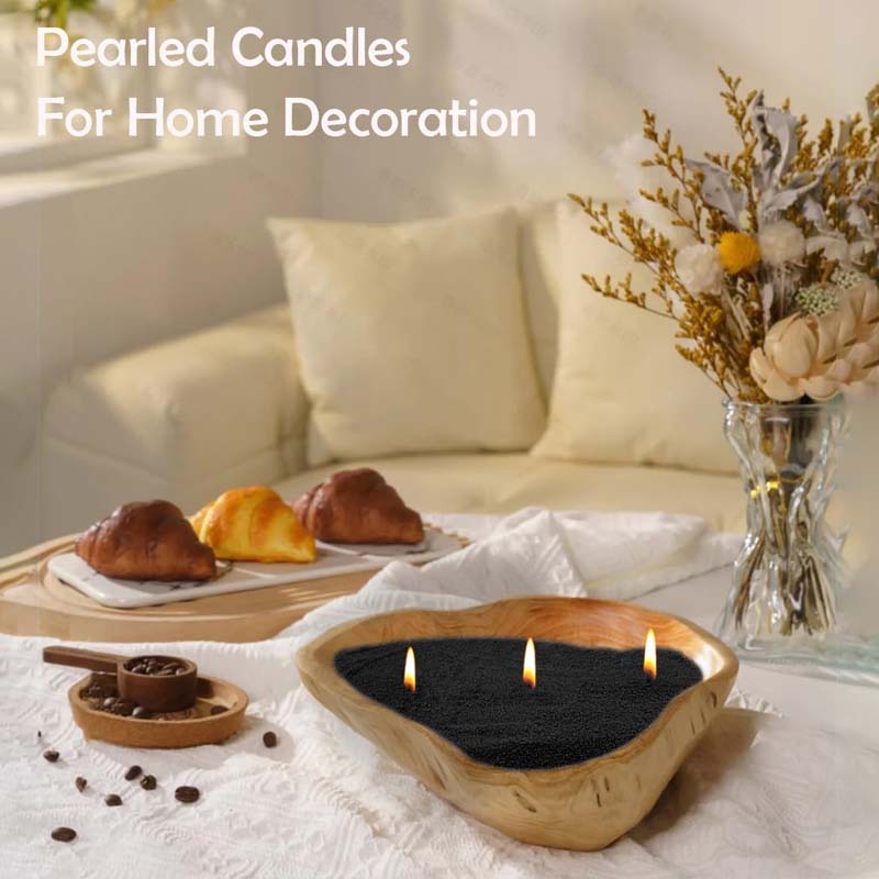 Candle Making Wicks - 100g White Black Candle Sand with