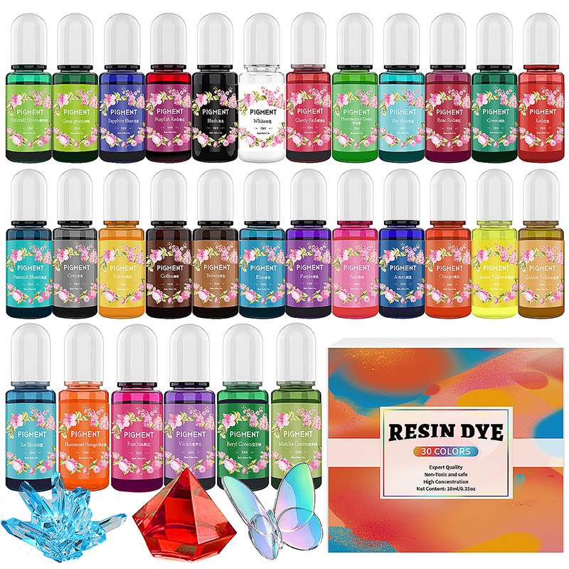 Candle Making Accessories - DIY Epoxy Resin Pigment Kit Candle