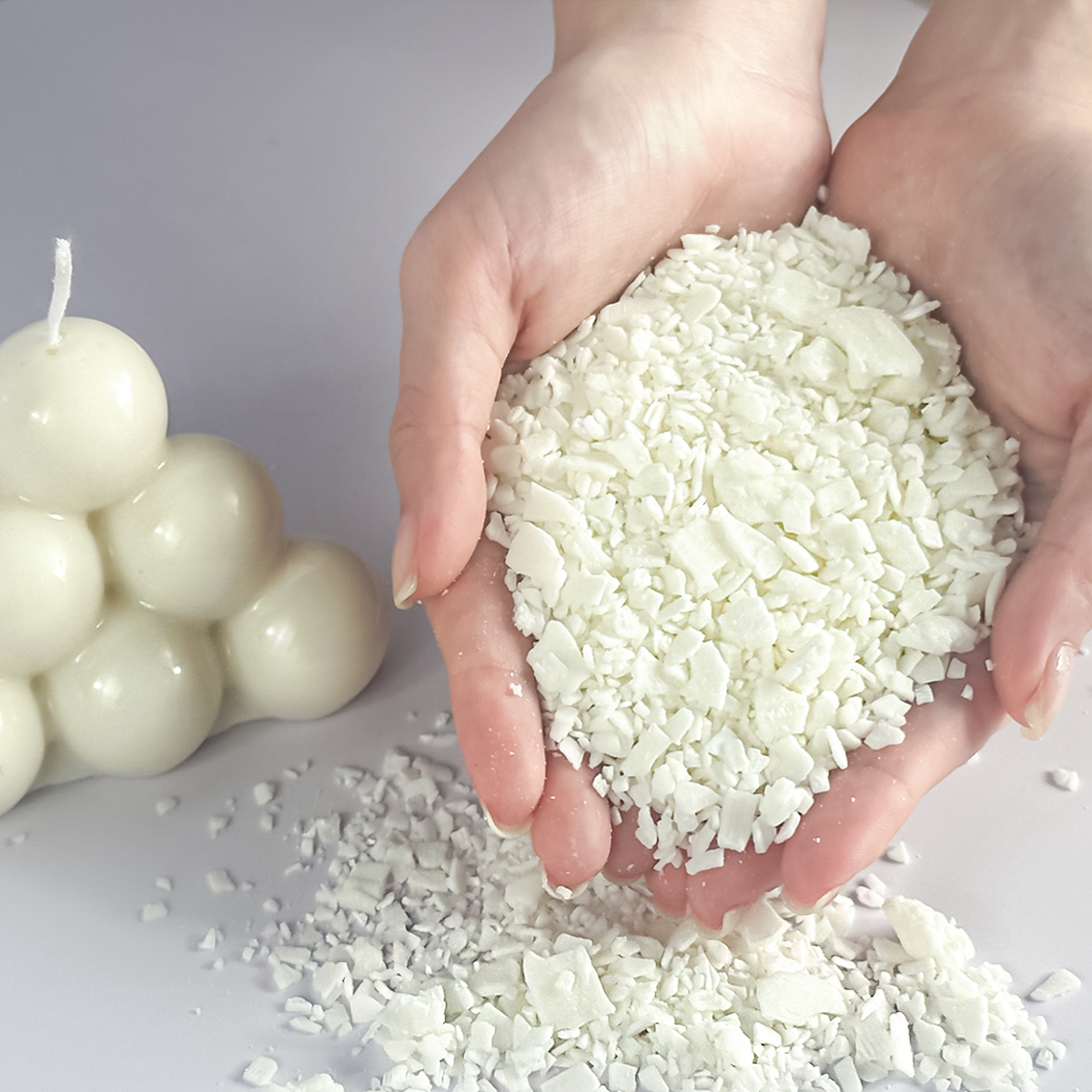 Candle Making Wicks - 250g/500g Natural Soy Wax Granular DIY