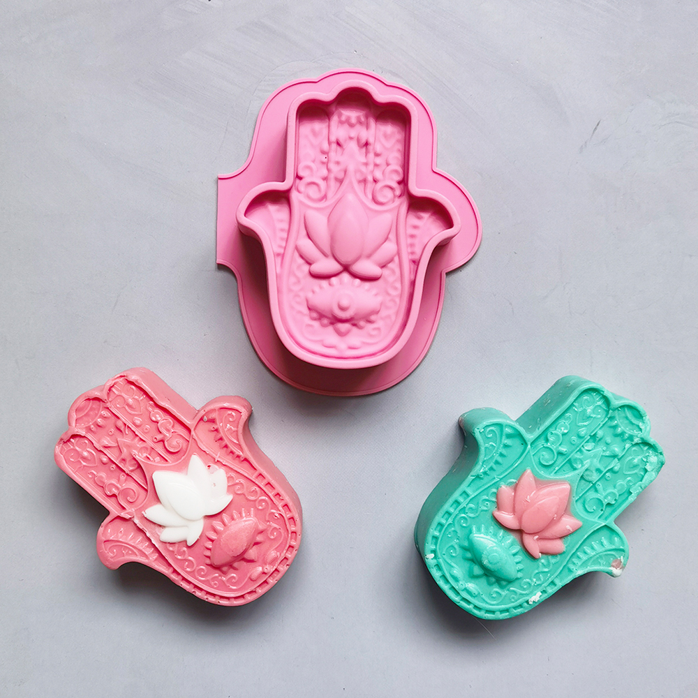 Candle Making Tips - 2/4pcs Silicone Soap Molds DIY Handmade