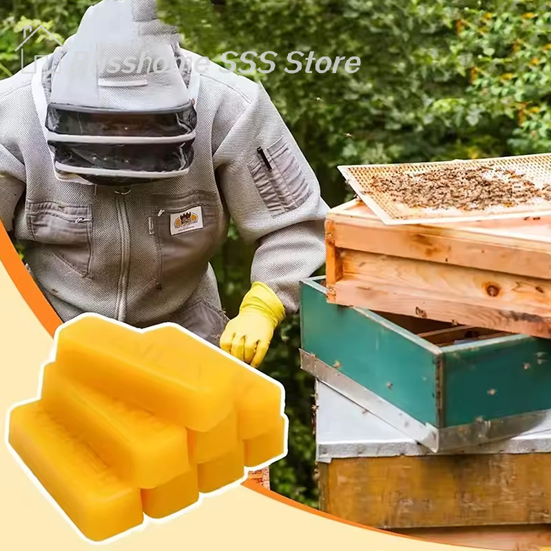 【S】4/8Pcs Pure Beeswax Blocks, - đánh giá và giá Candle Making Tips