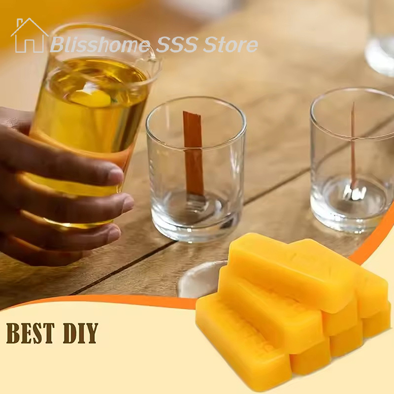 【S】4/8Pcs Pure Beeswax Blocks, - đánh giá và giá Candle Making Tips