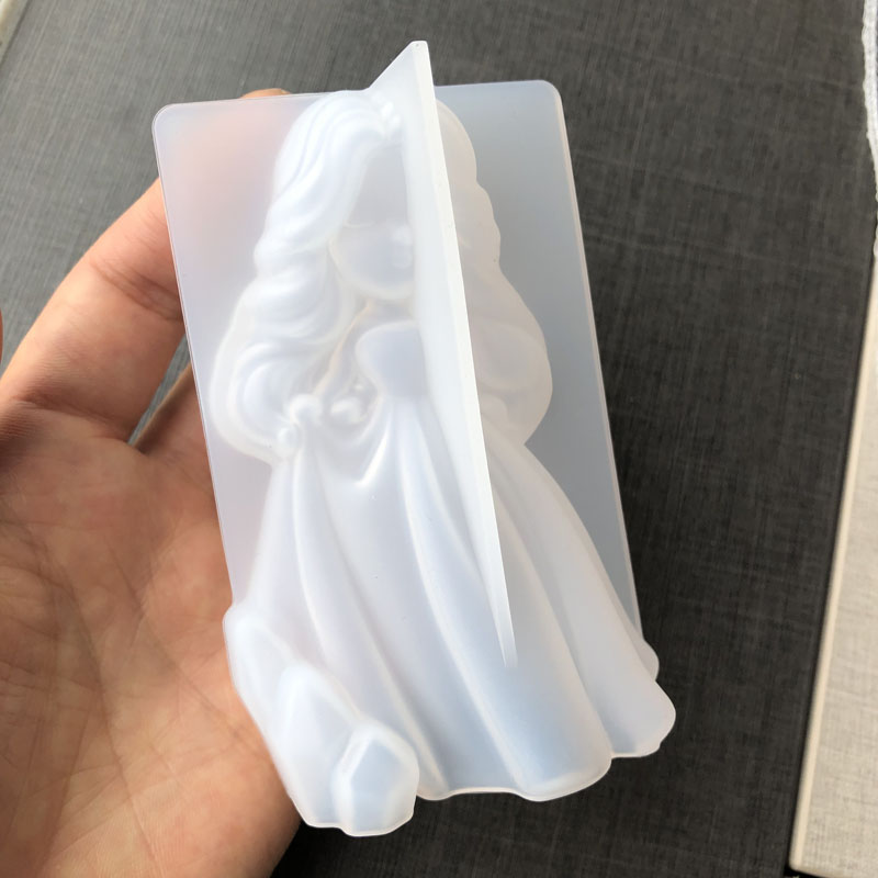 3D Cute Princess Silicone Cand - đánh giá và giá Candle Mold Silicone