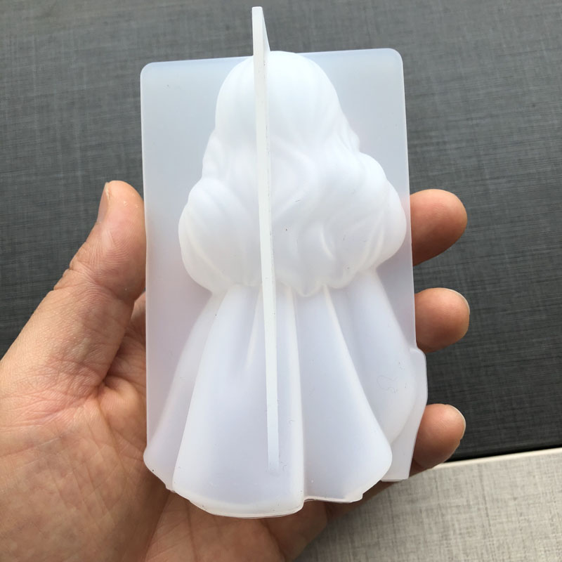3D Cute Princess Silicone Cand - đánh giá và giá Candle Mold Silicone