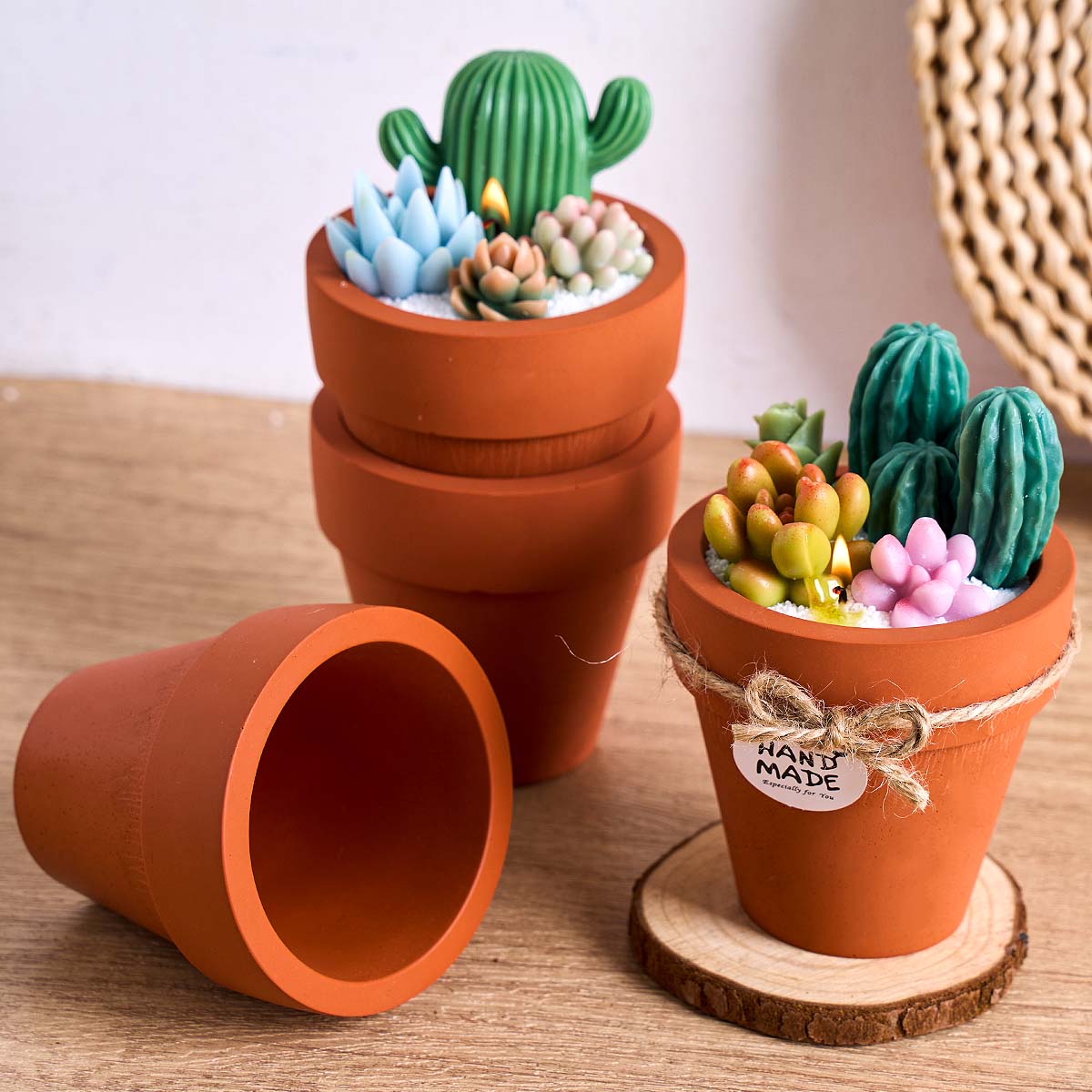Round Terracotta Pot Silicone  - đánh giá và giá Candle Making Jug