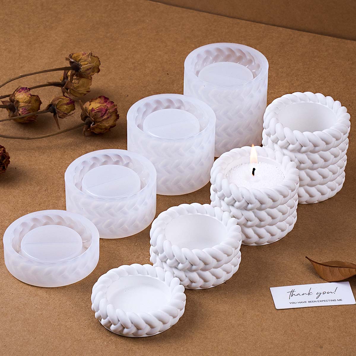 1/2/3/4 Floors Hemp Rope Candl - đánh giá và giá Candle Making Jug