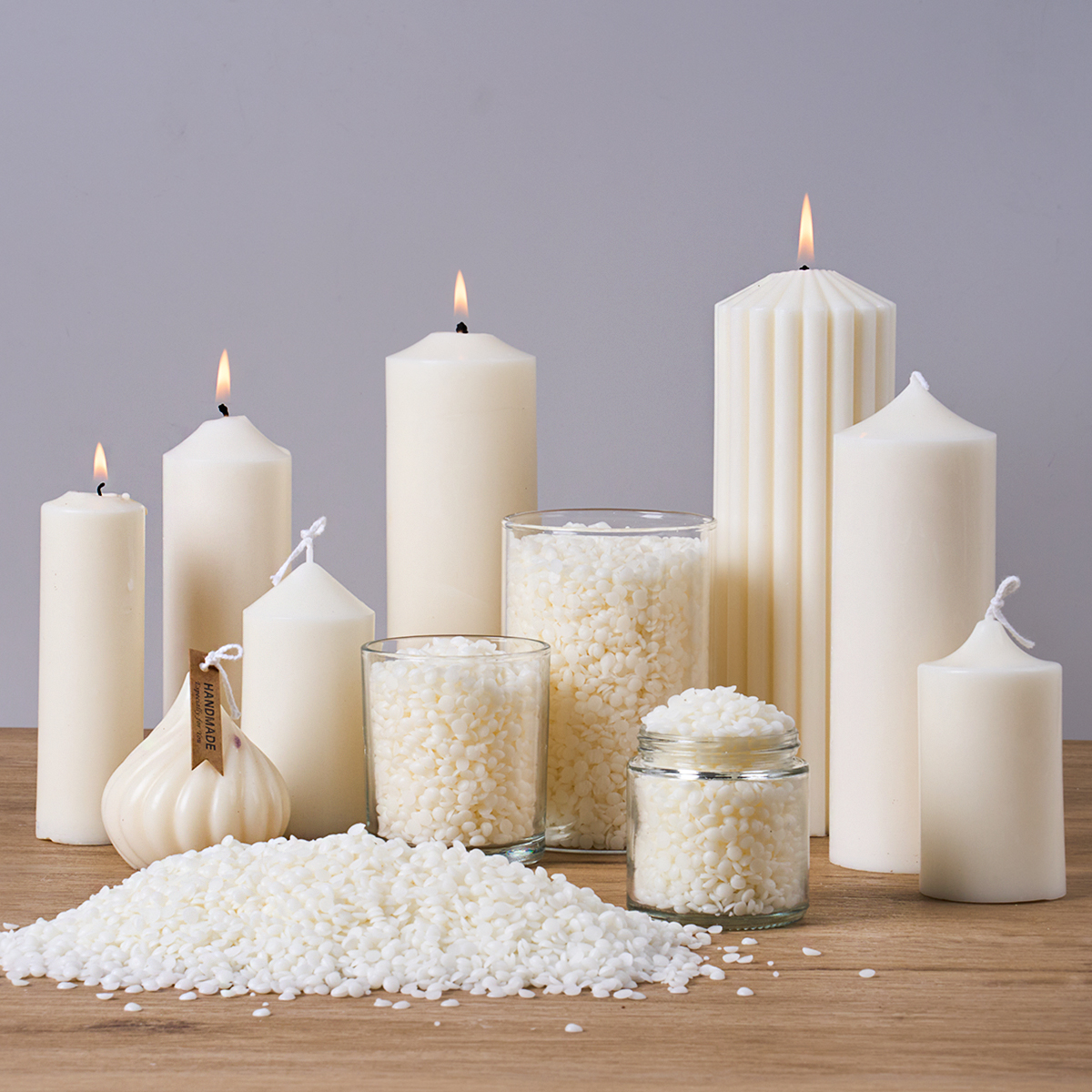 500g/1000g Natural Soy Wax DIY - đánh giá và giá Candle Making Wicks