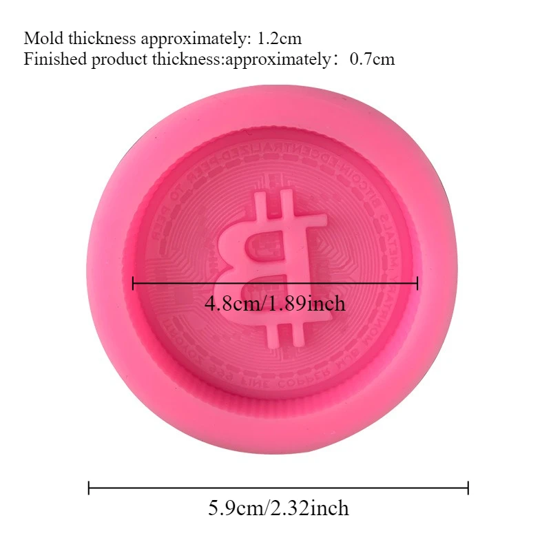 1/3pcs Currency Logo Soap Sili - đánh giá và giá Candle Making Accessories