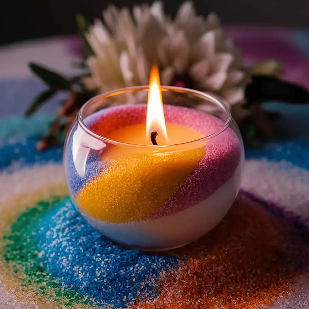 10 Colors/10g Sand Wax Candle  - đánh giá và giá Candle Making Wicks