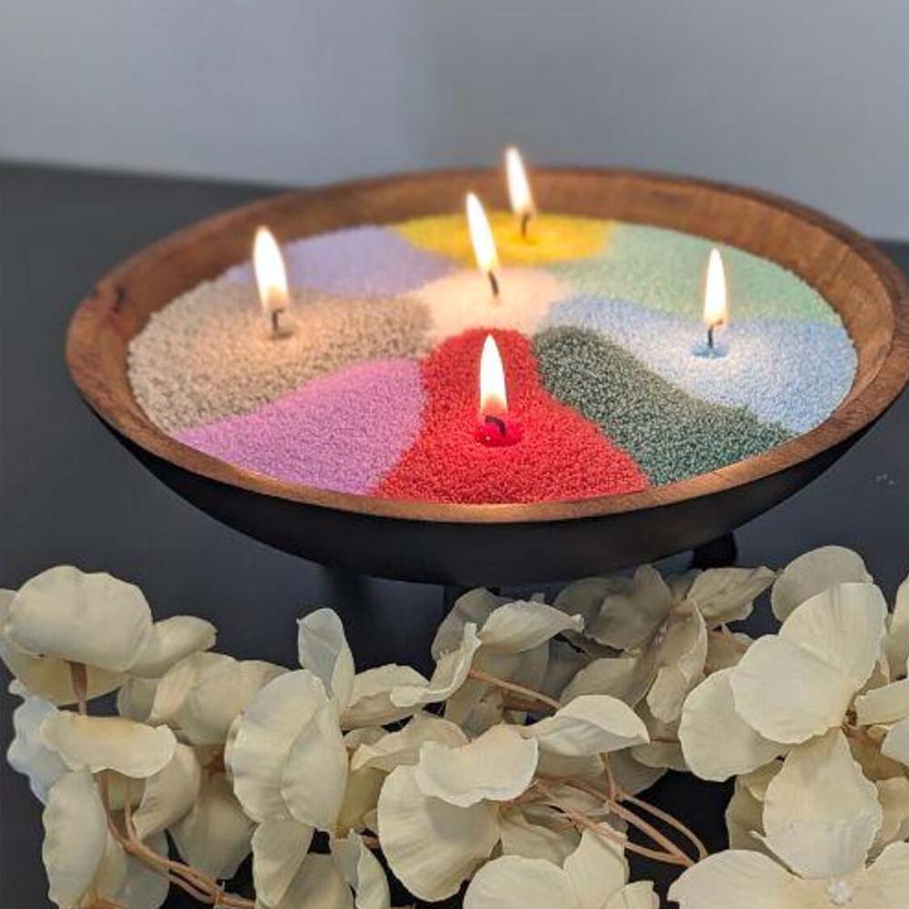 10 Colors/10g Sand Wax Candle  - đánh giá và giá Candle Making Wicks