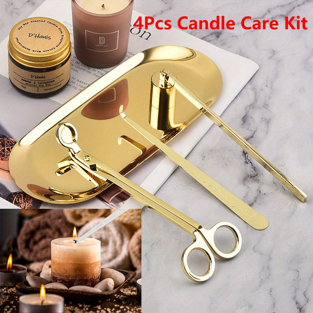 4pcs/set Luxury Candle Care Ki - đánh giá và giá Candle Making Accessories