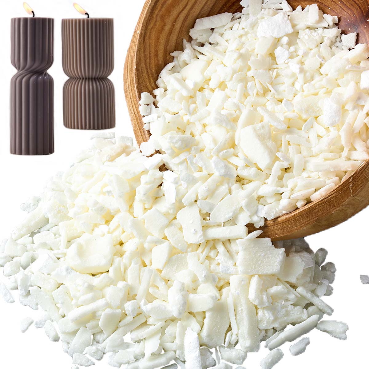 1 Pounds Pure White Soy Wax Fo - đánh giá và giá Candle Making Accessories