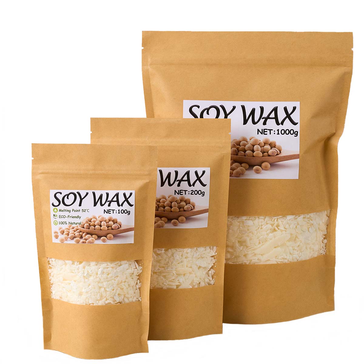 1 Pounds Pure White Soy Wax Fo - đánh giá và giá Candle Making Accessories