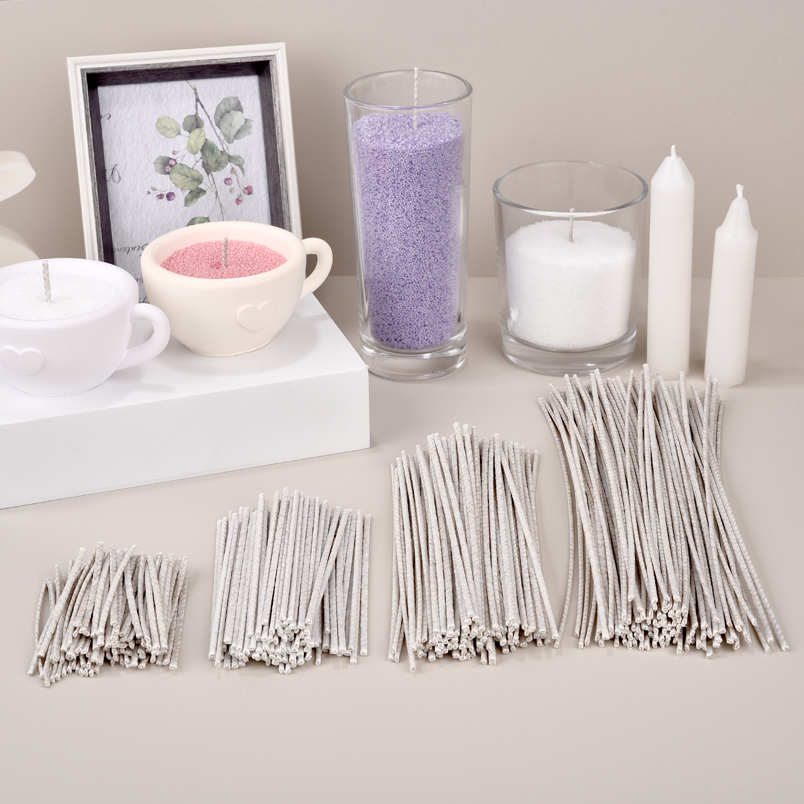 100Pcs 6/10/15/20Cm Waxed Cott - đánh giá và giá Candle Making Wicks