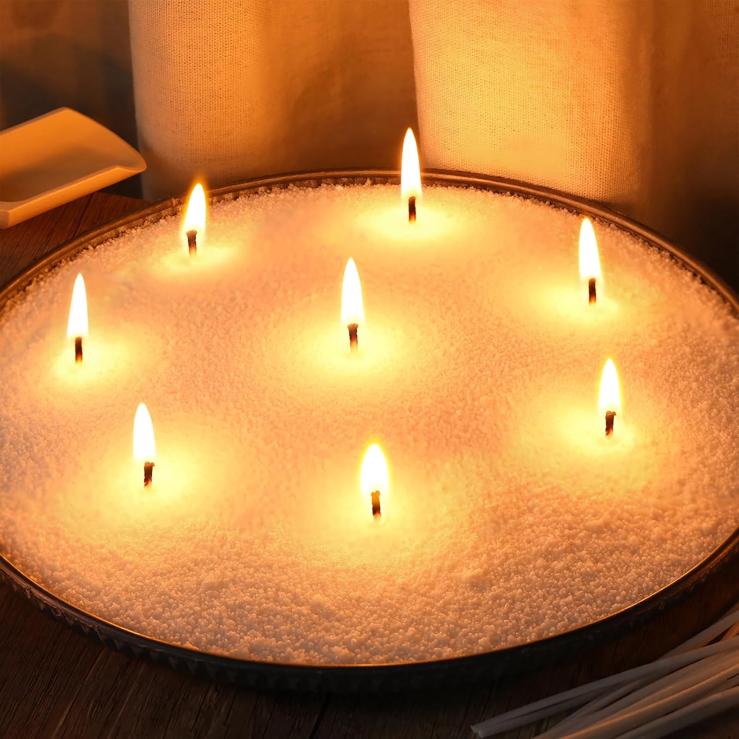 1LB Candle Sand- White Candle  - đánh giá và giá Candle Making Wicks