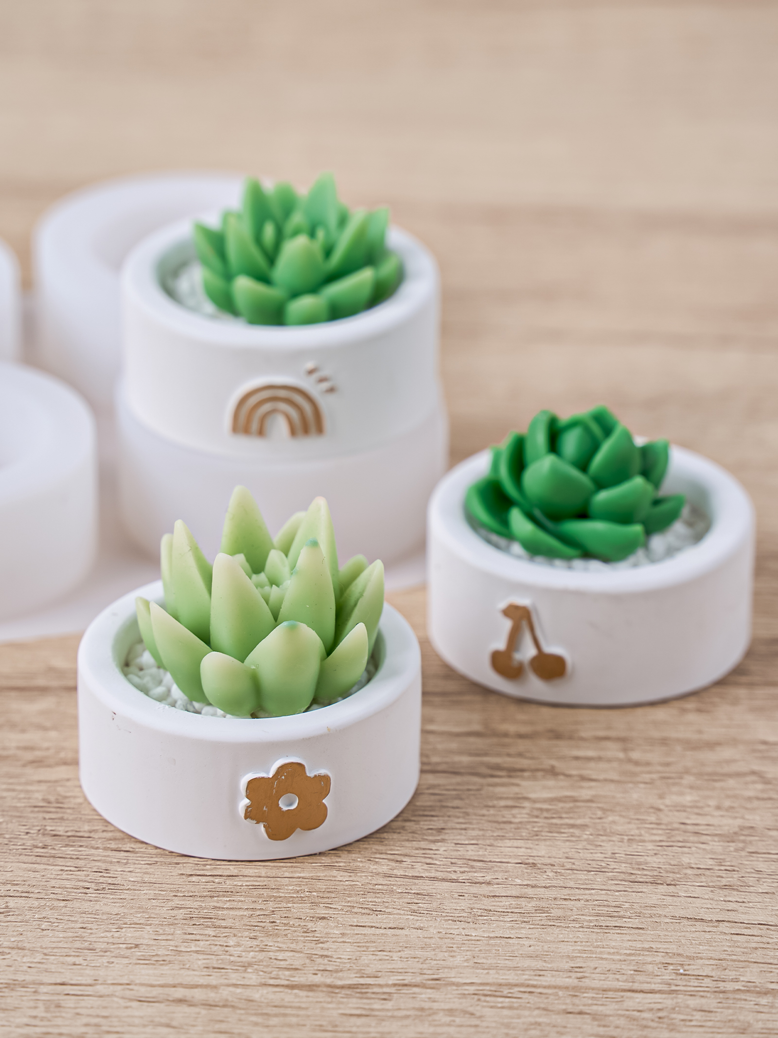 Round Candle Cup Holder Silico - đánh giá và giá Candle Making Jug