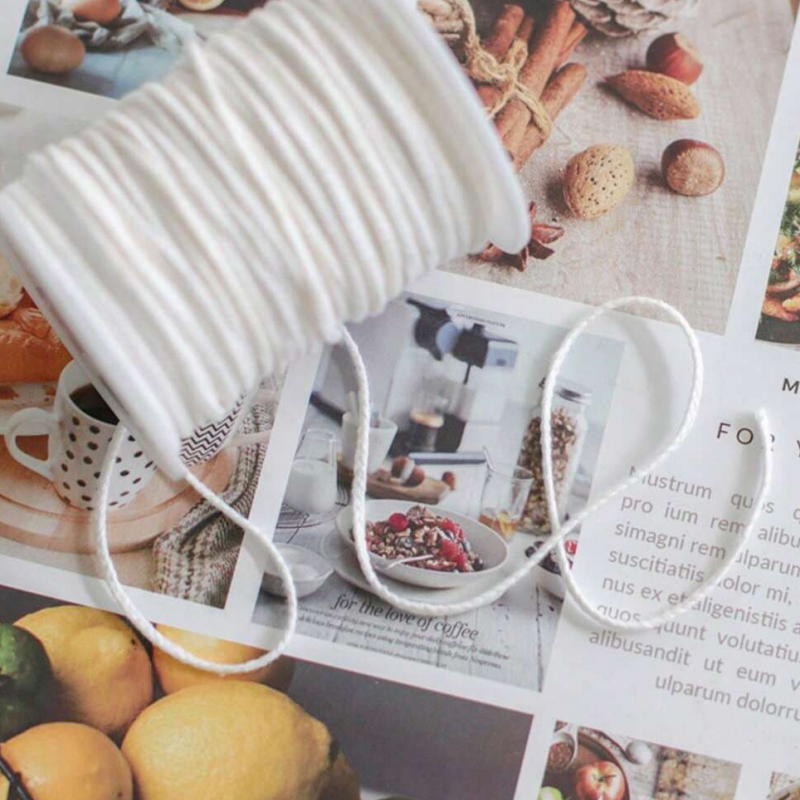 1 Roll Candle Cotton Wicks +10 - đánh giá và giá Candle Making Wicks