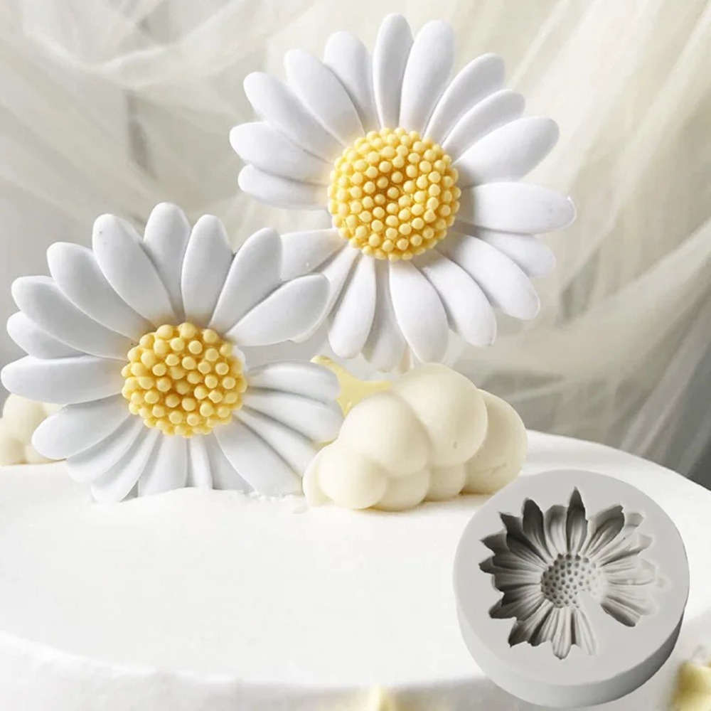 3D Daisy Flower Mold Sun Flowe - đánh giá và giá Candle Making Accessories