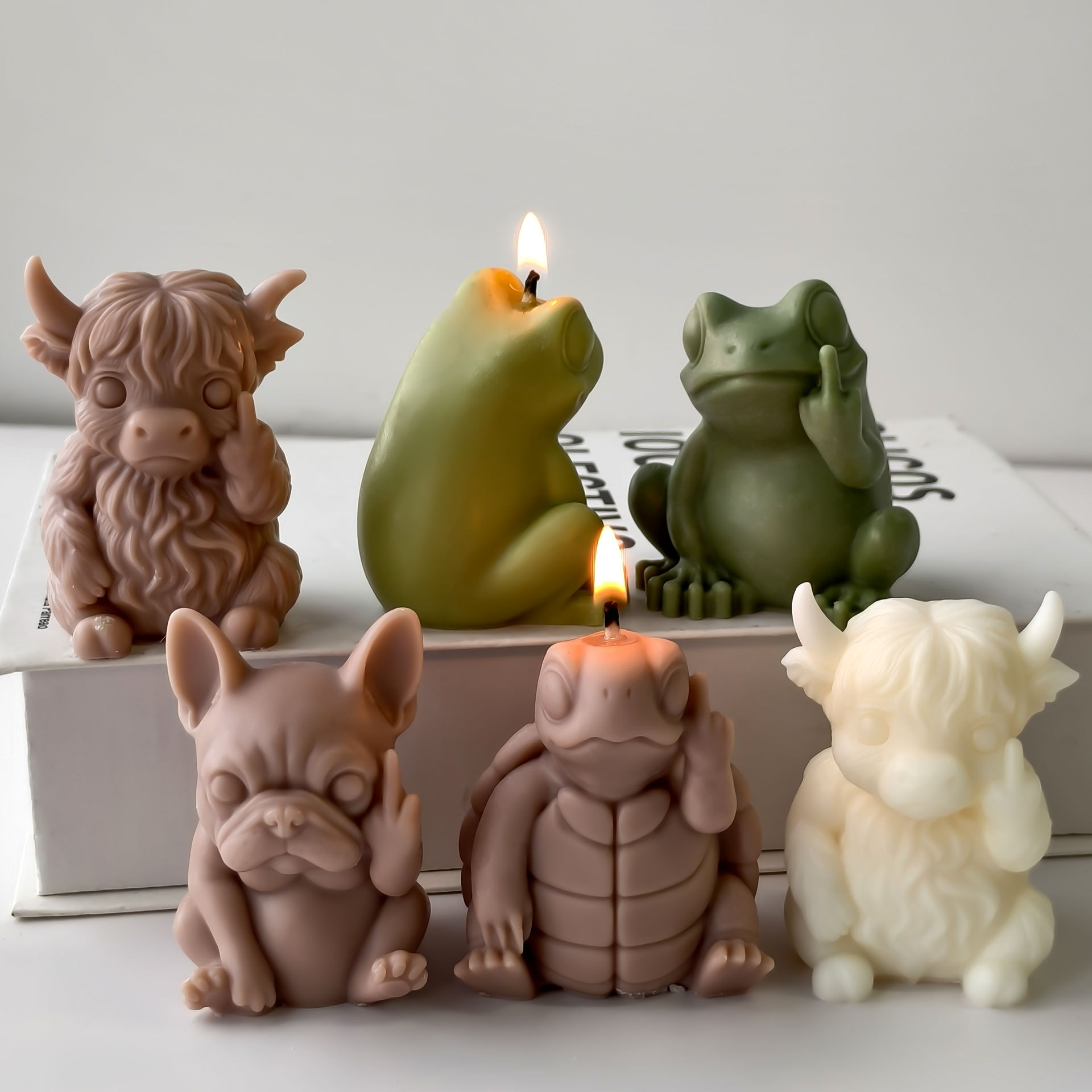 3D Animal Candle Silicone Mold - đánh giá và giá Candle Making Tips