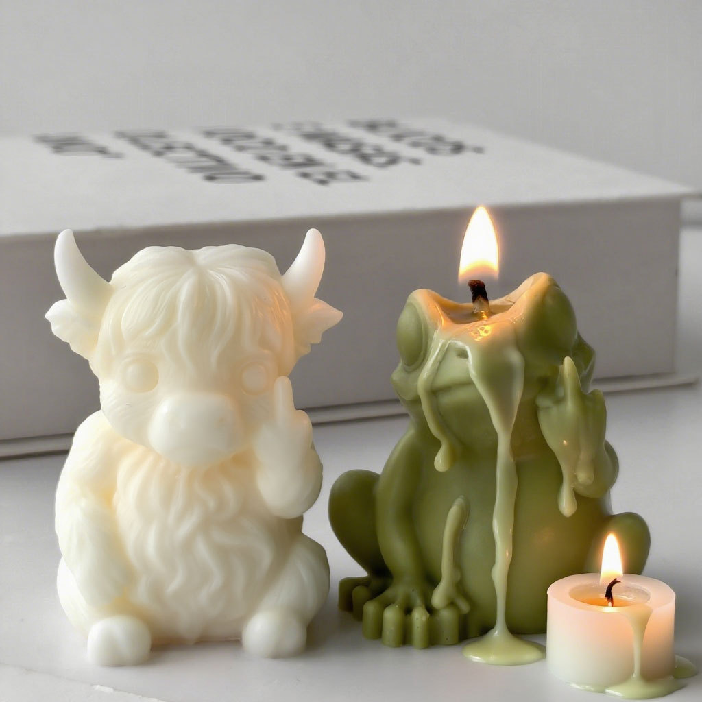 3D Animal Candle Silicone Mold - đánh giá và giá Candle Making Tips