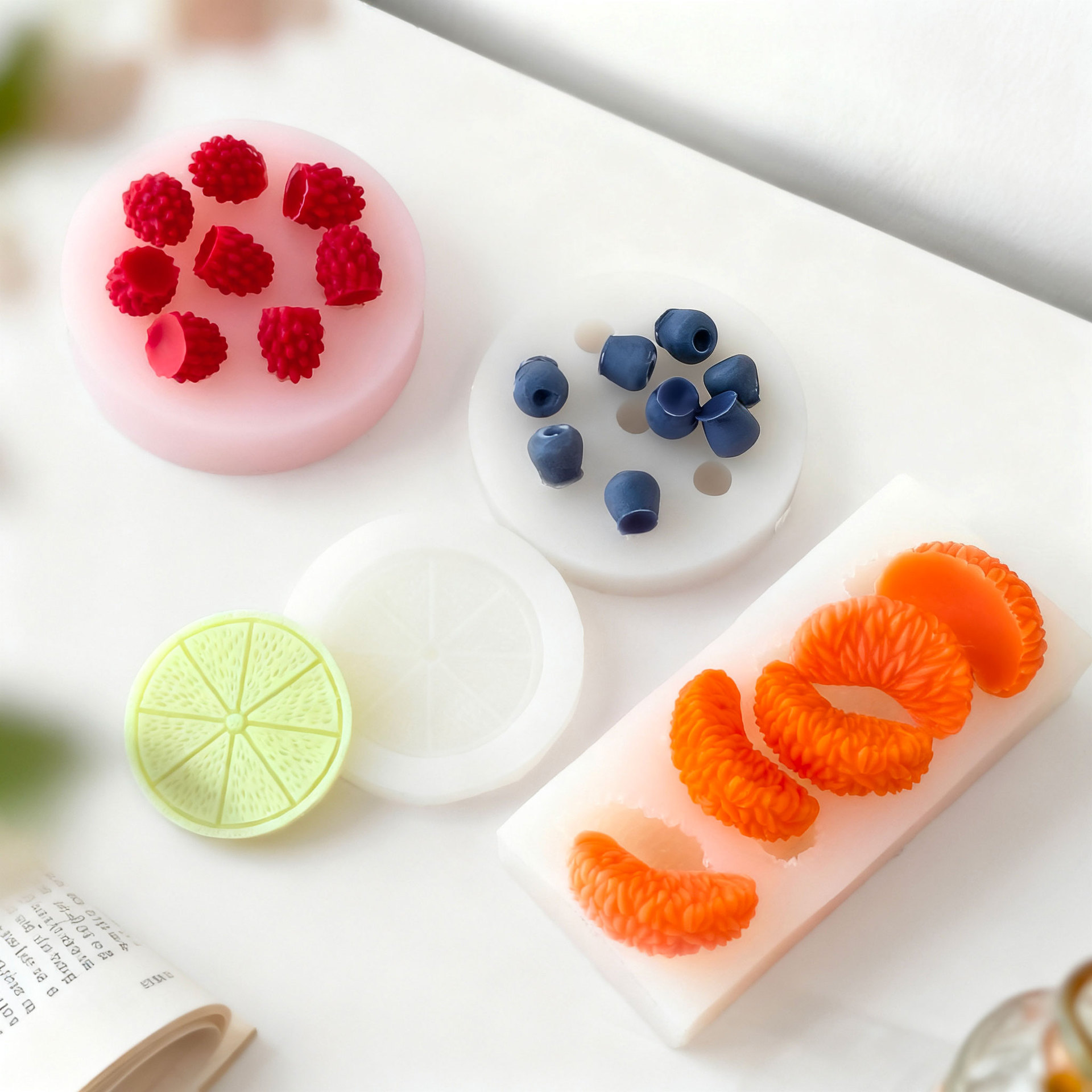 Fruit modeling silicone candle - đánh giá và giá Candle Making Tips
