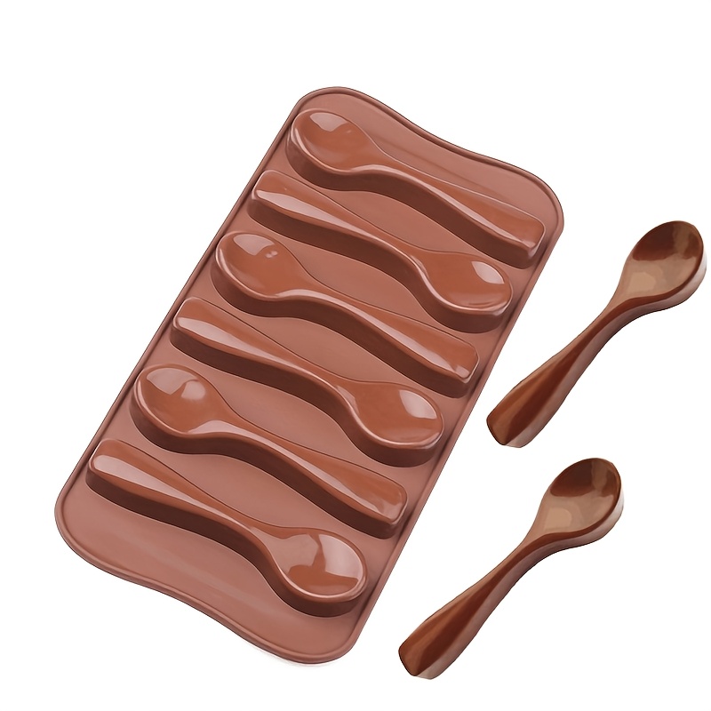 1pc Spoon Silicone Mold, Soap  - đánh giá và giá Candle Mold Silicone