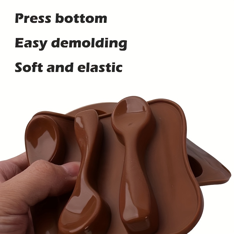 1pc Spoon Silicone Mold, Soap  - đánh giá và giá Candle Mold Silicone