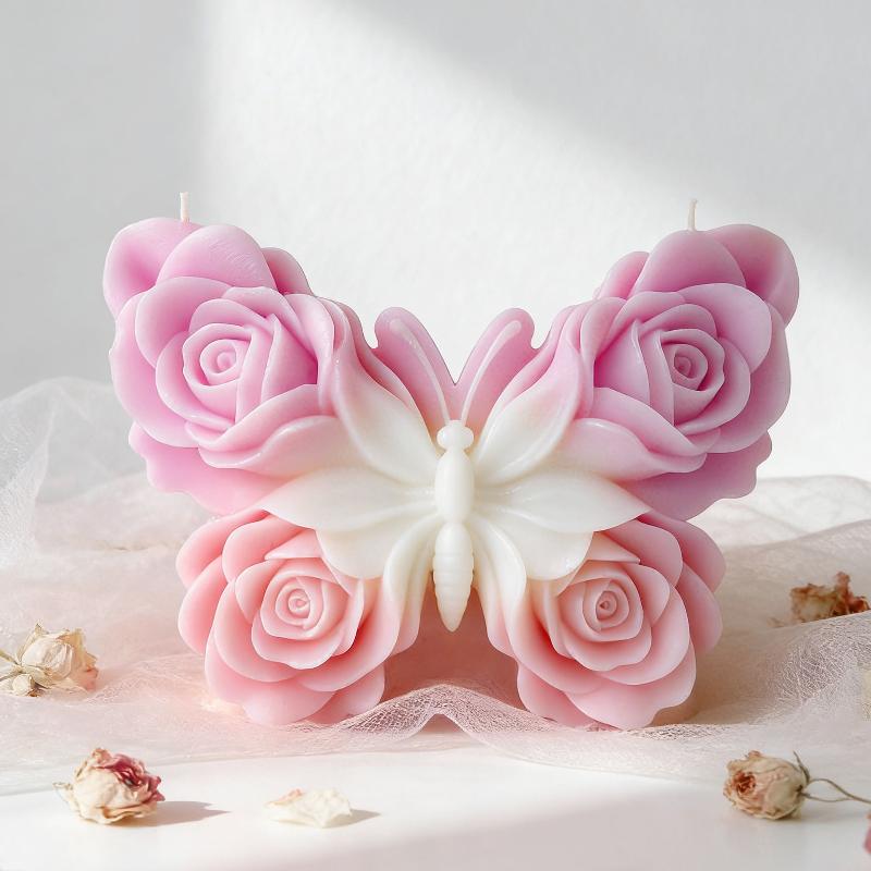 DIY Rose Butterfly Form Silico - đánh giá và giá Candle Making Accessories
