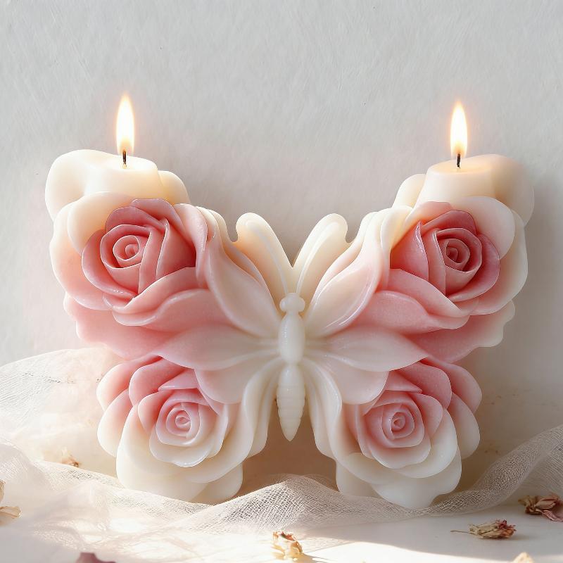 DIY Rose Butterfly Form Silico - đánh giá và giá Candle Making Accessories