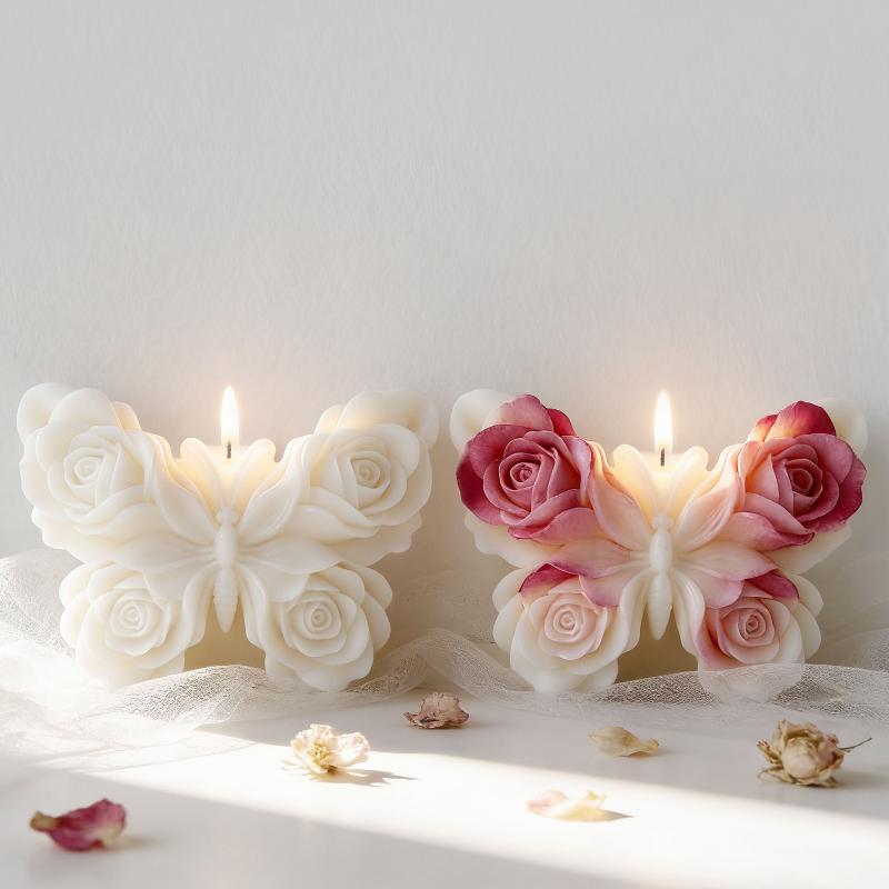 DIY Rose Butterfly Form Silico - đánh giá và giá Candle Making Accessories