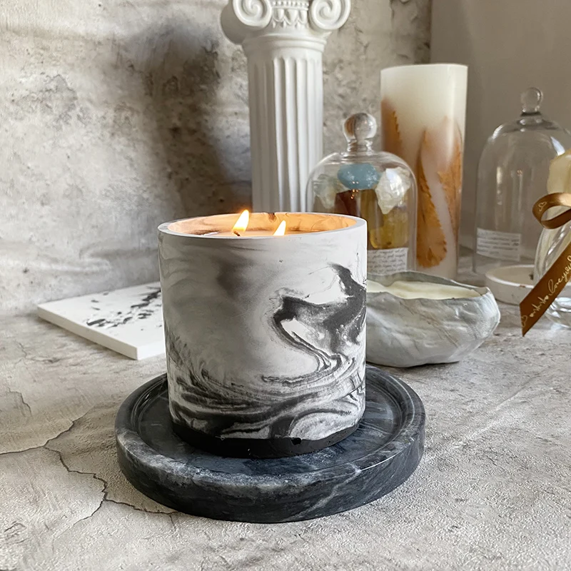 3 Sizes Round Cement Concrete  - đánh giá và giá Candle Making Jug