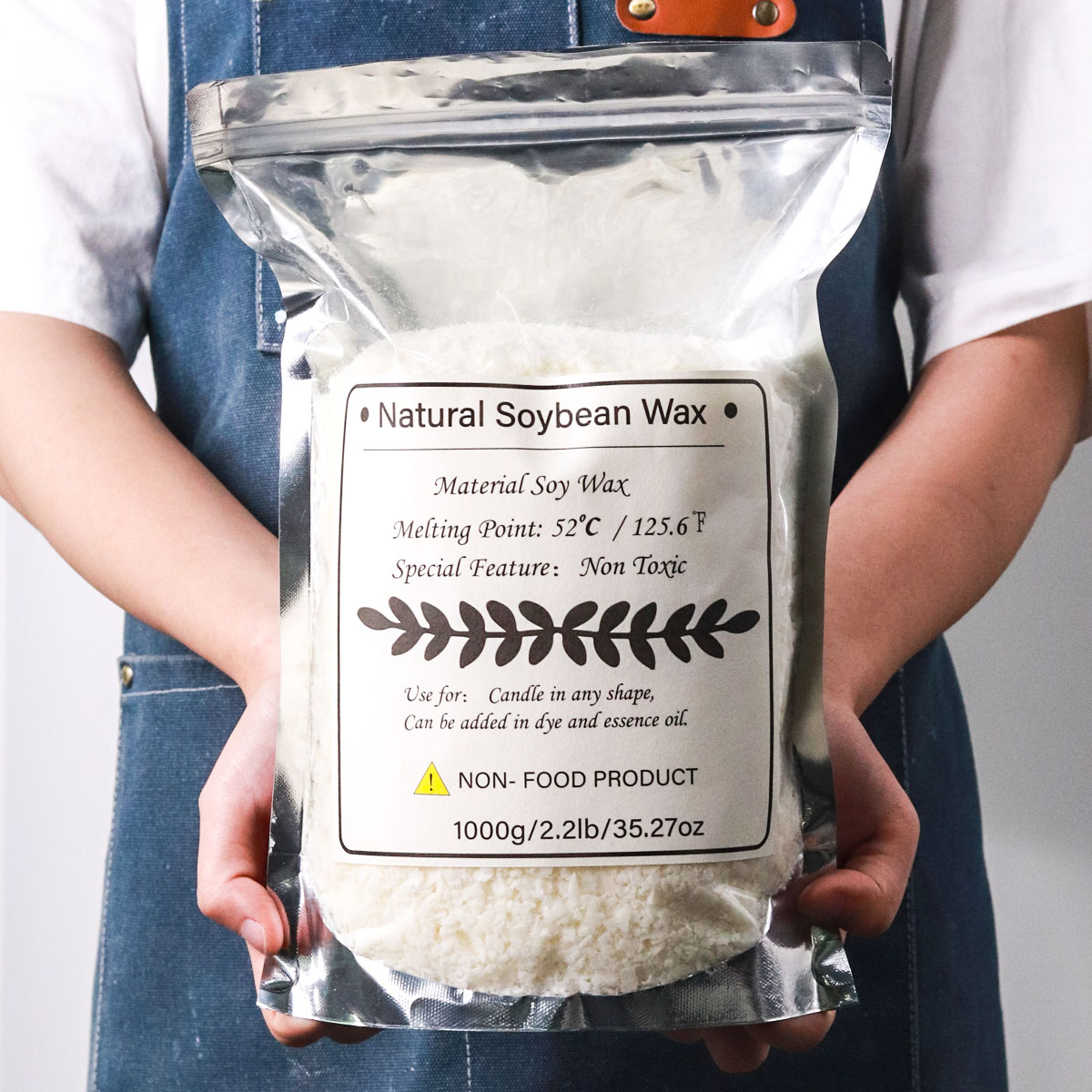 1KG Natural Soy Wax Granular S - đánh giá và giá Candle Making Tips
