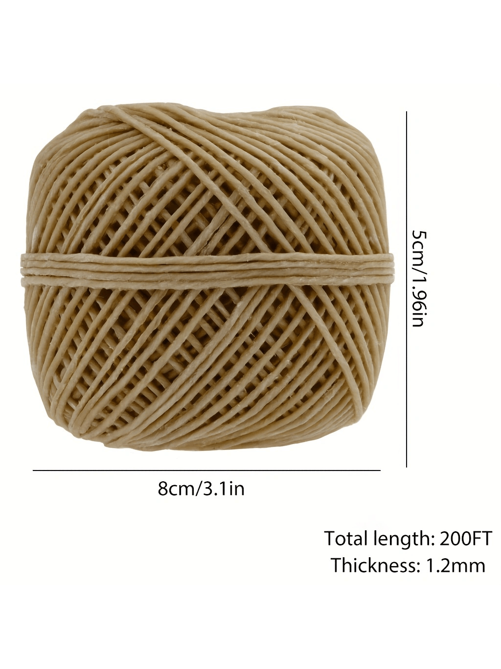 200 in Hemp Wick, Hemp Wick Co - đánh giá và giá Candle Making Wicks