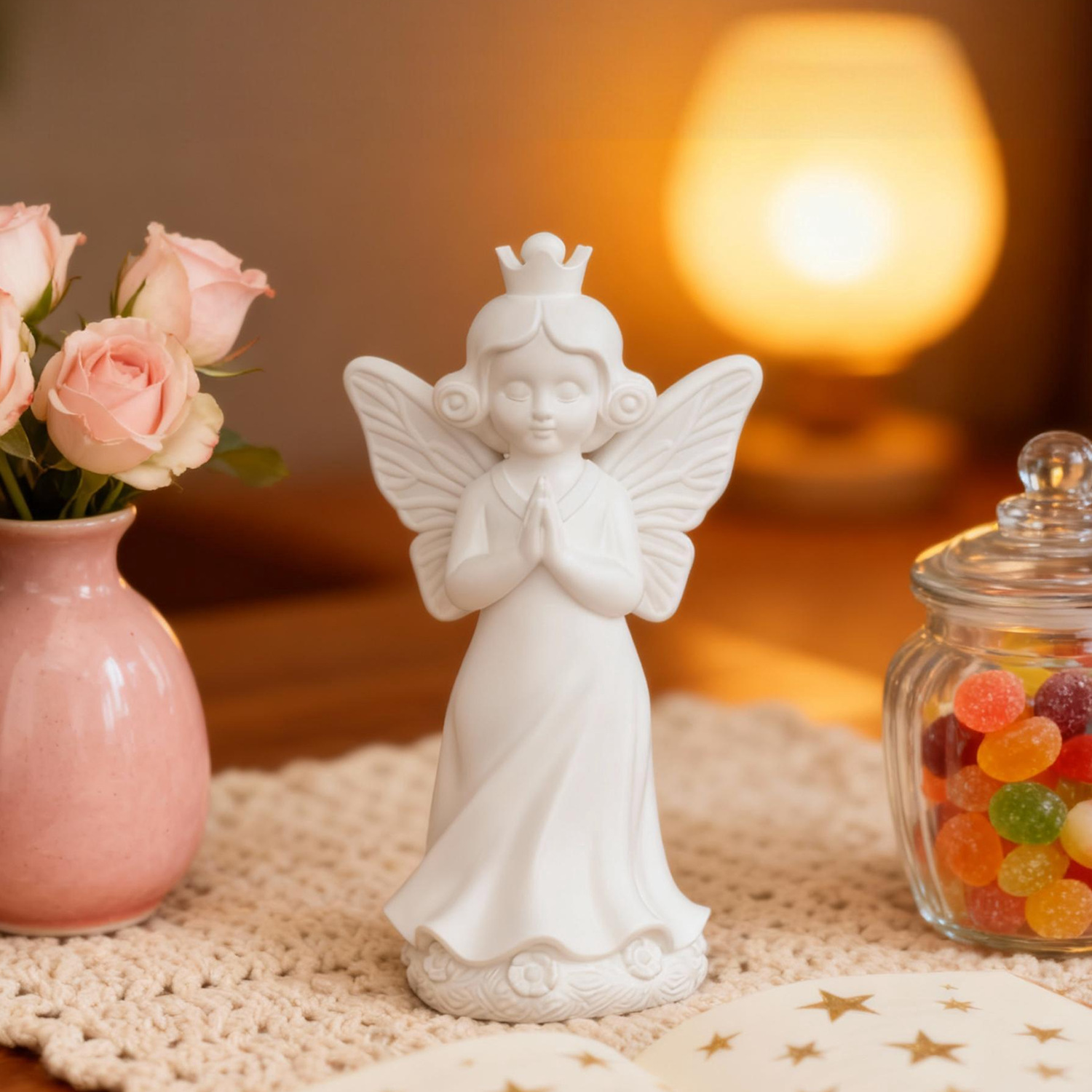 DIY Butterfly Girl Figurine Ep - đánh giá và giá Candle Mold Silicone